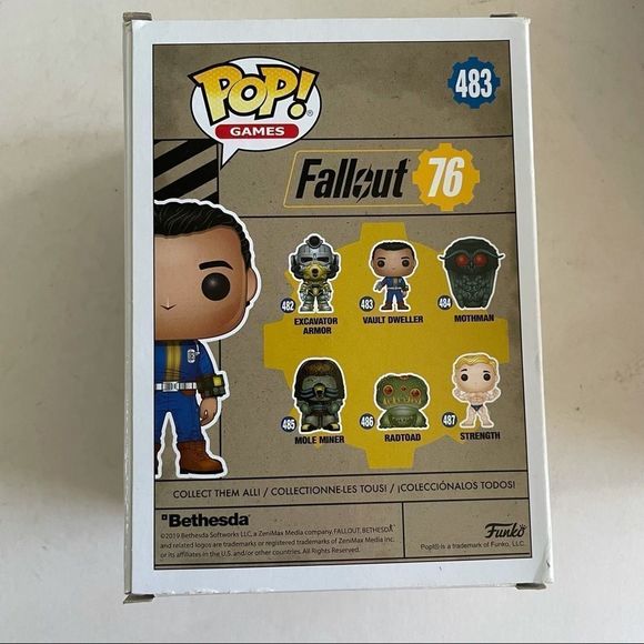 Funko Fallout 76 Vault Dweller #483 NEW - Picture 2 of 2